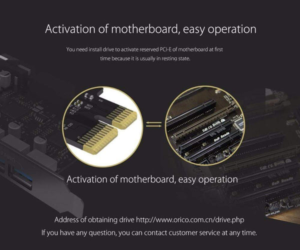 Planet Gates SuperSpeed USB 3.0 7 Port PCI-E Express Card with a 15pin SATA Power Connector PCIE Adapt VL805 and VL812 Chipsets