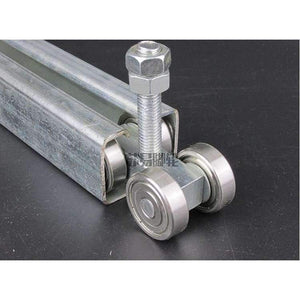 Planet Gates SUS304,Heavy-duty sliding door hanging wheel Industrial warehouse,sliding doors,Orbital track Bearing 450KG Hanging pulley