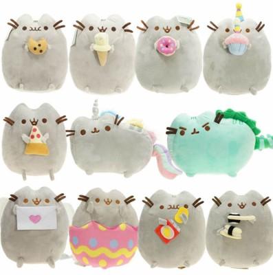 Planet Gates Sushi Cat Plush Toys Donuts Cat Kawaii Cookie Icecream Rainbow Cake Style Plush Soft Stuffed Animals Toys for Children Kids Gift