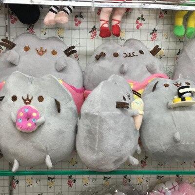 Planet Gates Sushi Cat Plush Toys Donuts Cat Kawaii Cookie Icecream Rainbow Cake Style Plush Soft Stuffed Animals Toys for Children Kids Gift