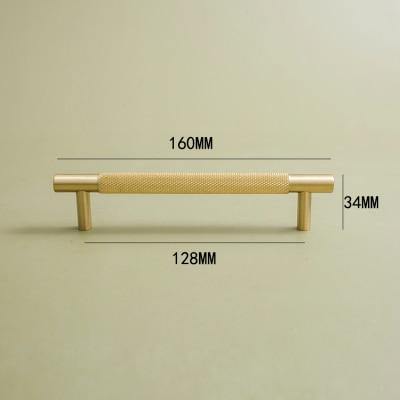 European style/Gold Solid Brass Cabinet Long Handles Furniture Drawer Pulls Drawer T Bar Kitchen Pulls Furniture Handle Hardware