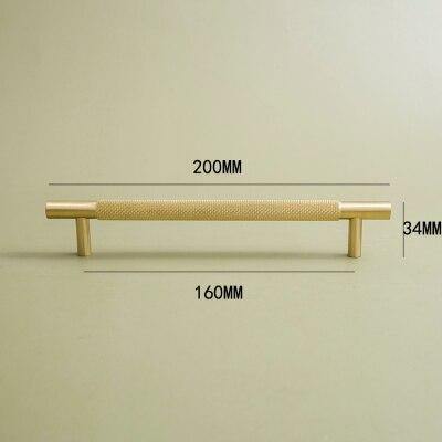 European style/Gold Solid Brass Cabinet Long Handles Furniture Drawer Pulls Drawer T Bar Kitchen Pulls Furniture Handle Hardware