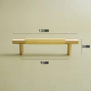 European style/Gold Solid Brass Cabinet Long Handles Furniture Drawer Pulls Drawer T Bar Kitchen Pulls Furniture Handle Hardware