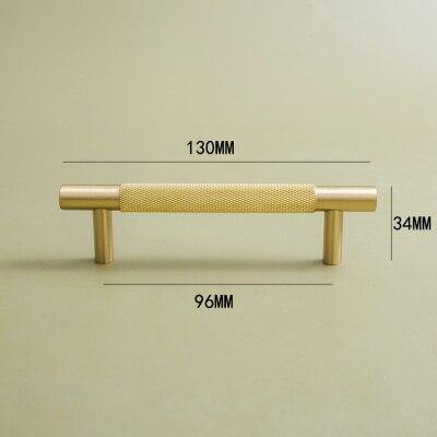 European style/Gold Solid Brass Cabinet Long Handles Furniture Drawer Pulls Drawer T Bar Kitchen Pulls Furniture Handle Hardware