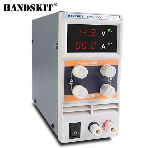 Planet Gates SW3010D Mini 30V 10A Power Supplier Digital DC 110V/220V Voltage Switching Power Supply Adjustable DC Regulated Power