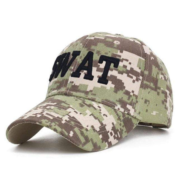 Planet Gates SWAT 5 / 56cm to 60cm Men Baseball Caps Army Tactical Camouflage Cap Outdoor Jungle Hunting Snapback Hat For Women Bone Dad Hat