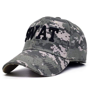Planet Gates SWAT 6 / 56cm to 60cm Men Baseball Caps Army Tactical Camouflage Cap Outdoor Jungle Hunting Snapback Hat For Women Bone Dad Hat