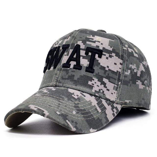 Planet Gates SWAT 6 / 56cm to 60cm Men Baseball Caps Army Tactical Camouflage Cap Outdoor Jungle Hunting Snapback Hat For Women Bone Dad Hat