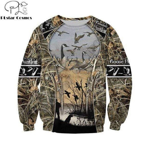 Planet Gates Sweatshirt / 7XL Goose Hunting 3D All Over Printed Men Hoodie Unisex Deluxe Sweatshirt Zip Pullover Casual Jacket Tracksuit KJ358