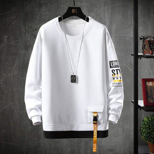 Planet Gates Sweatshirt Harajuku Casual Hip Hop Streetwear Loose Hoodies Mens Hoody Letter Printed Pullover Sweatshirts O-Neck Top