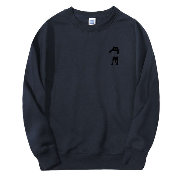 Planet Gates Sweatshirts Animal Print Mens Tracksuit Cats Kawaii Streetwear Fashion 2019 Spring Autumn Clothing New Arrival Men Hoodie