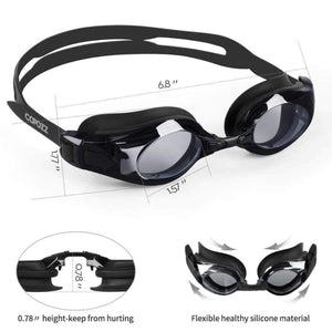Planet Gates Swimming Goggles Myopia 0 -1.5 to -8 Support Anti fog UV Protecion Swimming Glasses Diopter Adult Men Women Zwembril 2018