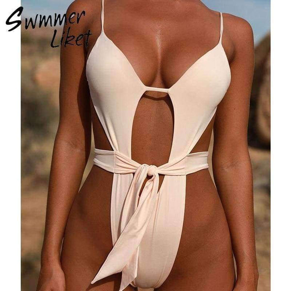 Planet Gates Swimsuit women bathing suit Brazilian thong bikini set Push up bandage swimwear female Monokini 2018