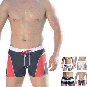 Planet Gates Swimwear Men Breathable Men's Swimsuits Swim Trunks Boxer Briefs Sunga Swim Suits Maillot De Bain Beach Shorts C1116