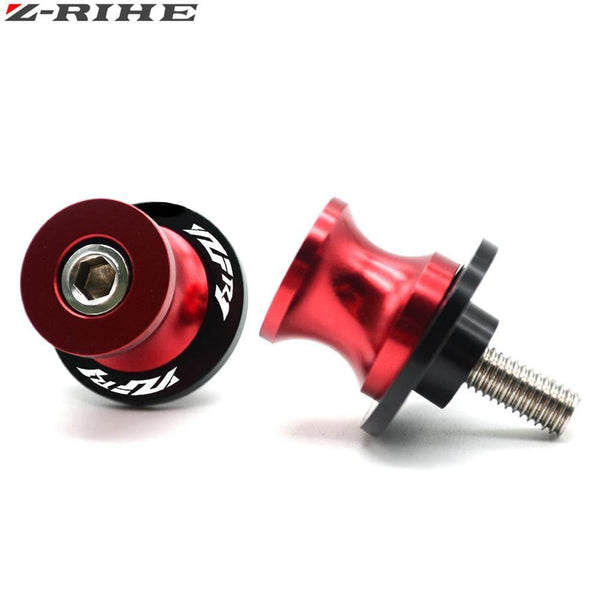 Swingarm Slider Spools stand screws For YAMAHA YZF R1 YZFR1 YZF-R1 CNC Motorcycle accessories parts motorbike with logo