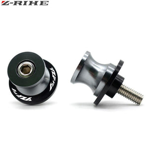 Swingarm Slider Spools stand screws For YAMAHA YZF R1 YZFR1 YZF-R1 CNC Motorcycle accessories parts motorbike with logo