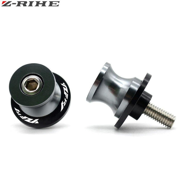 Swingarm Slider Spools stand screws For YAMAHA YZF R1 YZFR1 YZF-R1 CNC Motorcycle accessories parts motorbike with logo