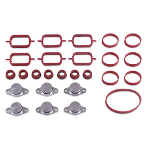 Planet Gates Swirl Flap Blanks Plate & Intake Inlet Manifold Gasket Seal For BMW M57 E39 E60 E46 E38 E53 E83 E65 E61 E65 E70 E71 E92 X3 X5 X6