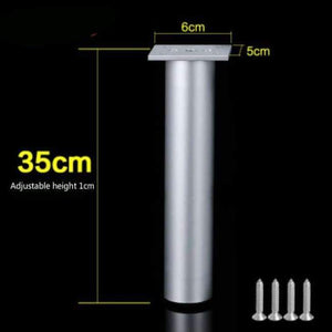 Planet Gates T  4pcs per lot Thick Aluminum Alloy Table Leg Cupboard Sofa Increase Foot Adjustable Multifunction Support Foot Furniture Accessories 4Pcs/lot