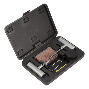 Planet Gates T-Handle Van Car Tire Repair Tools Kit Motorcycle Bike Tire Repair Emergency Heavy Duty Tubeless Puncture