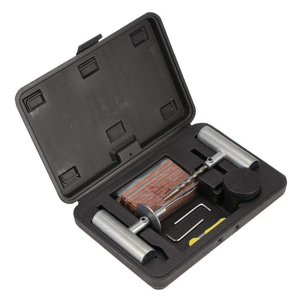 Planet Gates T-Handle Van Car Tire Repair Tools Kit Motorcycle Bike Tire Repair Emergency Heavy Duty Tubeless Puncture