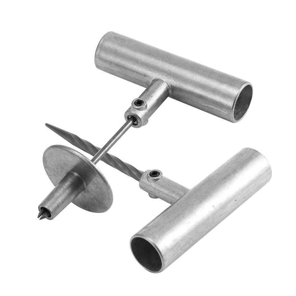 Planet Gates T-Handle Van Car Tire Repair Tools Kit Motorcycle Bike Tire Repair Emergency Heavy Duty Tubeless Puncture