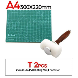 Planet Gates T set A1A2A3A4 PVC Cutting Mat DIY Leather Craft Tool Double-sided Self-healing Mat Bottom Plate Cutting Patchwork Sewing Tool Set