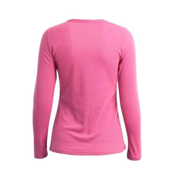 Planet Gates T-shirt Women Deep V Neck Buttons Long Sleeve T-shirt Solid Color Slim Sexy Casual Tops Tees Lady Brand Shirt