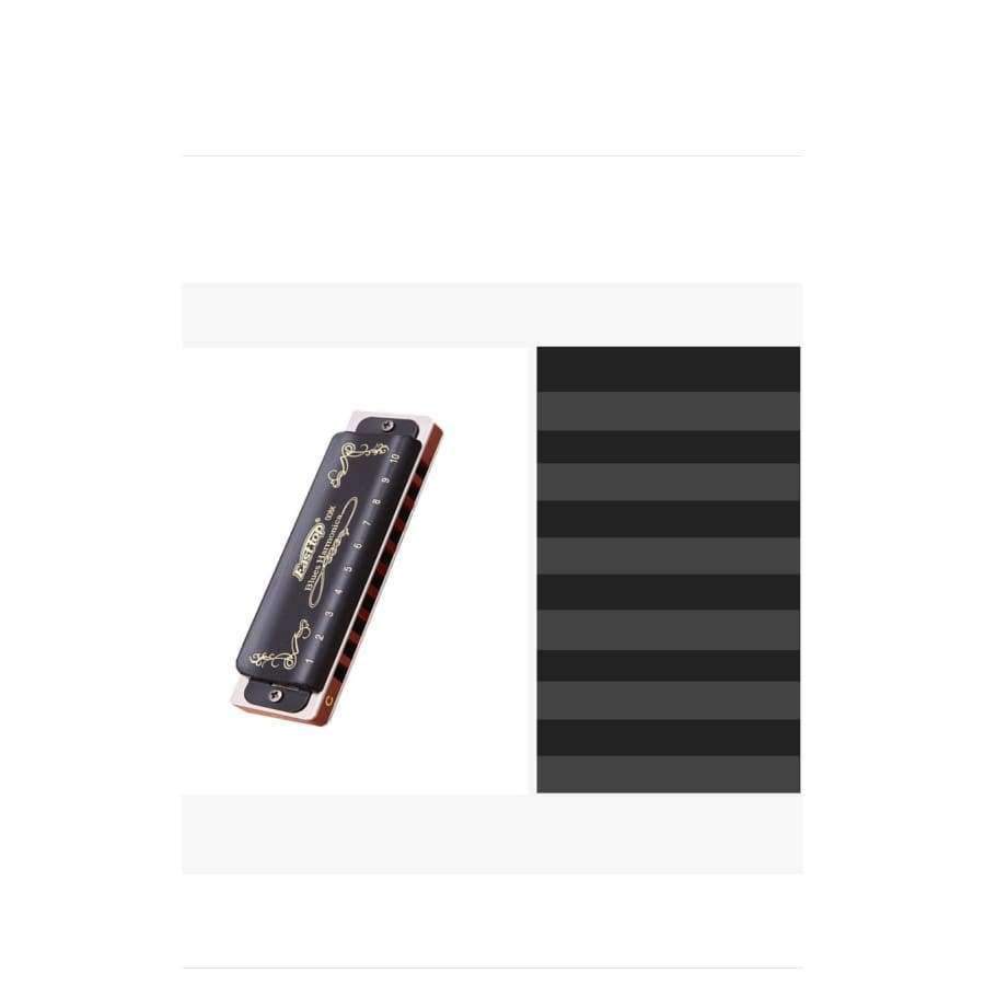 Planet Gates T008K Harmonica Diatonic 10 Hole Armonica Blues mondharmonica gaita de boca Mouth Ogan Musical Instruments