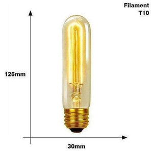 Planet Gates T10 filament 220V / E27 2017 Edison Bulb E27 220V 40W ST64 A19 T45 G80 G95 G125 Incandescent filament bulb lighting Retro Edison Light Bulb