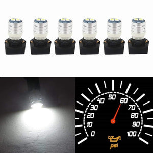 Planet Gates T10 Led Interior Lights Car Gauge Dashboard Dash Light Instrument Cluster Panel W5W 194 Bulb Twist Socket PC195 PC194 PC168
