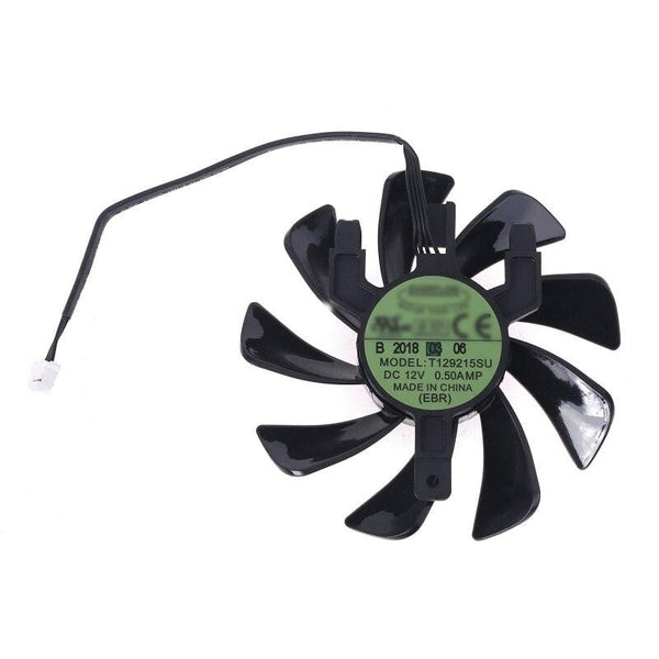 Planet Gates T129215SU RX 570 470D GPU Cooler Video Card Fan for Sapphire Radeon ITX Graphics