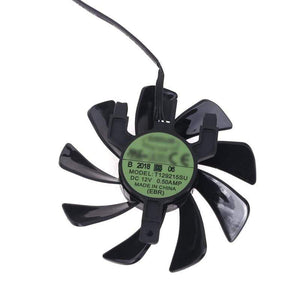 Planet Gates T129215SU RX 570 470D GPU Cooler Video Card Fan for Sapphire Radeon ITX Graphics
