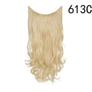 Planet Gates T1341 / 24inch / China 24" Long Curly U Part Wigs for Women 100% Natural Real Synthetic Hair Extension Black Brown Blonde 60cm 180g