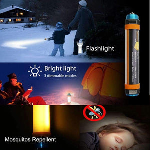 Planet Gates T15 IP68 LED Camping Lantern with Magnet Tent Light USB Charging Outdoor Emergency Power Light 6 Modes Flashlight Mosquito Repellent