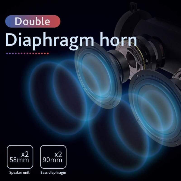 Planet Gates T2 Bluetooth Music Bass Speaker Waterproof Portable Outdoor LED Wireless Column Loudspeaker Support TF Card FM Radio Aux Input