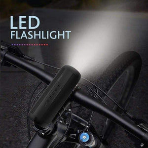 Planet Gates T2 Bluetooth Music Bass Speaker Waterproof Portable Outdoor LED Wireless Column Loudspeaker Support TF Card FM Radio Aux Input