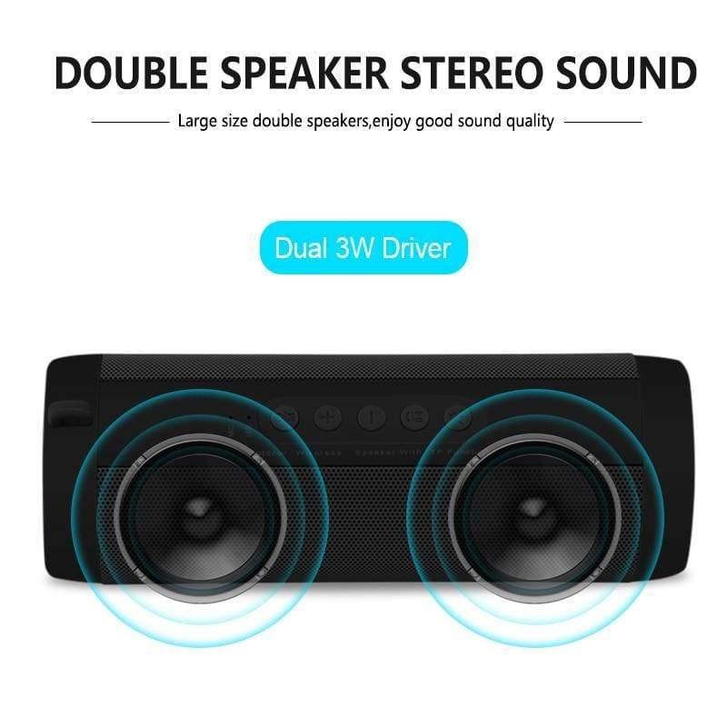 Planet Gates T2 Wireless Bluetooth Speakers Best Waterproof Portable Outdoor Loudspeaker Mini Column Box Speaker Design For IPhone Xiaomi
