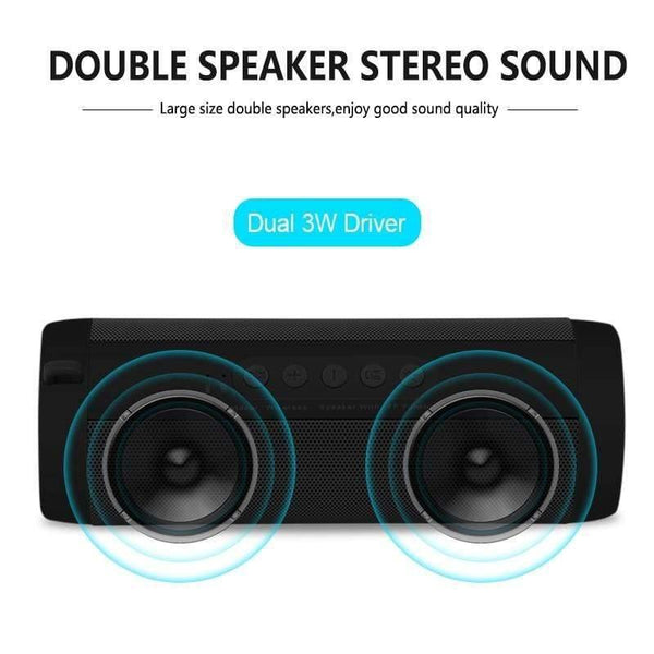 Planet Gates T2 Wireless Bluetooth Speakers Best Waterproof Portable Outdoor Loudspeaker Mini Column Box Speaker Design For IPhone Xiaomi