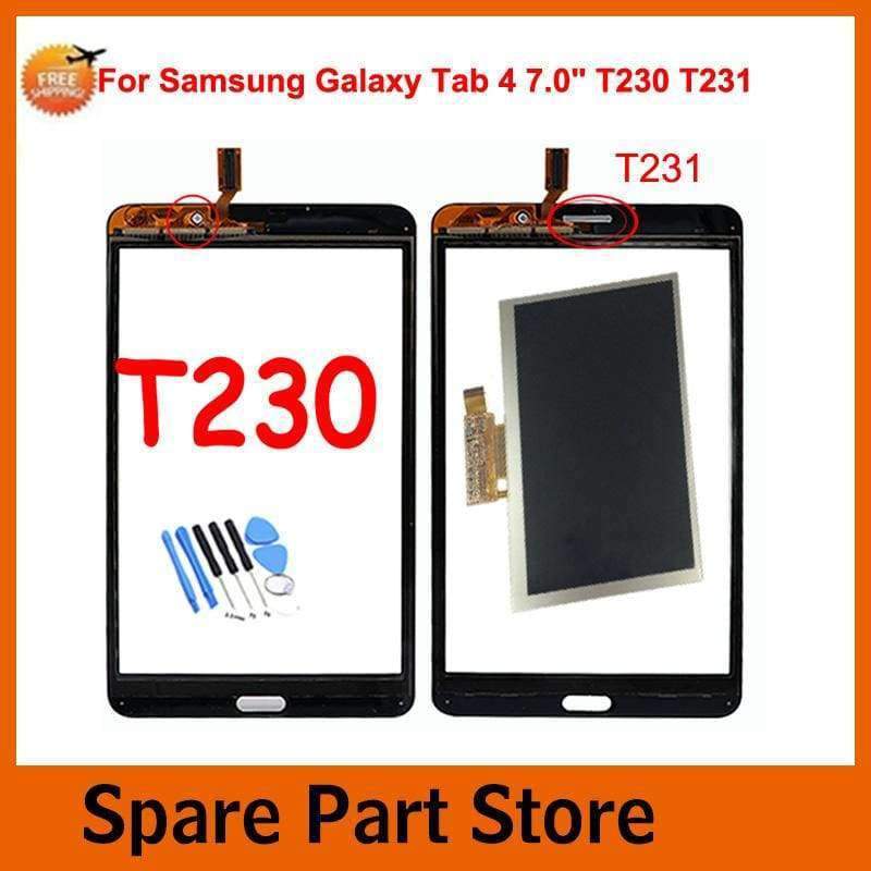 Planet Gates t230 touch white Samsung Galaxy Tab 4 7.0" SM T230 T231 T235 LCD Display Monitor Panel Touch Screen Glass Sensor Digitizer Repair Parts