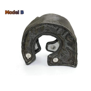 Planet Gates T25 T28 T3 T4 T6 Carbon Fiber Turbo Blanket Turbo Heat Shield Cover Turbocharger Jacket