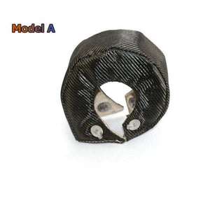 Planet Gates T25 T28 T3 T4 T6 Carbon Fiber Turbo Blanket Turbo Heat Shield Cover Turbocharger Jacket