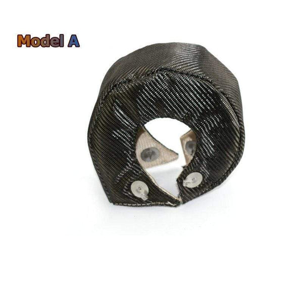 Planet Gates T25 T28 T3 T4 T6 Carbon Fiber Turbo Blanket Turbo Heat Shield Cover Turbocharger Jacket