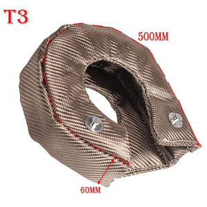 Planet Gates T25 T3 T4 T6 Titanium Turbo Blanket Heat Shield Barrier Charger Cover Wrap