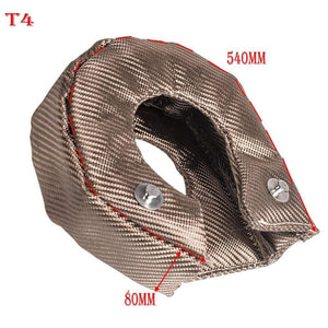 Planet Gates T25 T3 T4 T6 Titanium Turbo Blanket Heat Shield Barrier Charger Cover Wrap