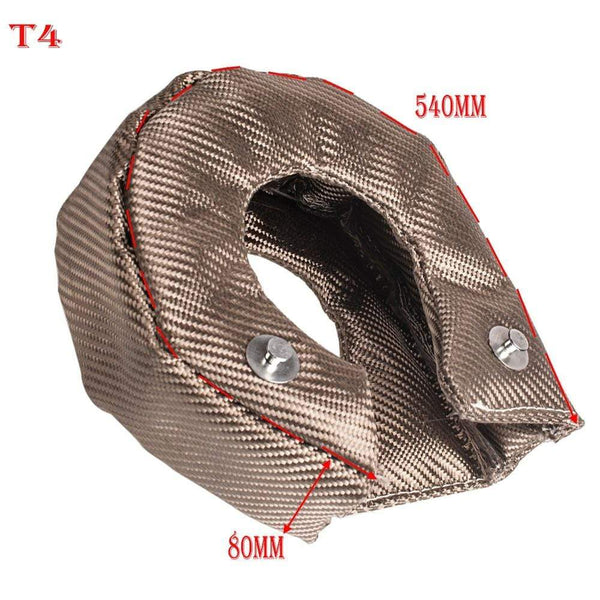 Planet Gates T25 T3 T4 T6 Titanium Turbo Blanket Heat Shield Barrier Charger Cover Wrap