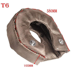 Planet Gates T25 T3 T4 T6 Titanium Turbo Blanket Heat Shield Barrier Charger Cover Wrap