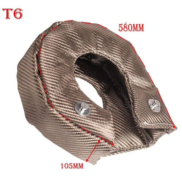 Planet Gates T25 T3 T4 T6 Titanium Turbo Blanket Heat Shield Barrier Charger Cover Wrap