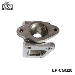 Planet Gates T3-T3 Cast Iron TURBO MANIFOLD ADAPTER+38MM WASTEGATE FLANGE OUTLET HU-CGQ20
