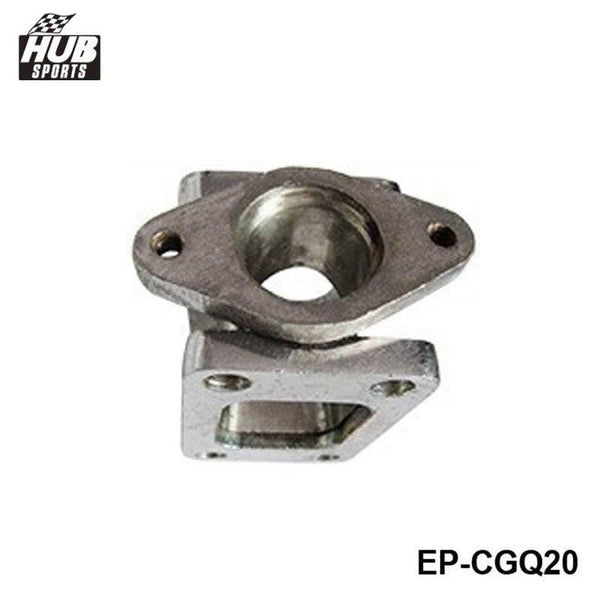 Planet Gates T3-T3 Cast Iron TURBO MANIFOLD ADAPTER+38MM WASTEGATE FLANGE OUTLET HU-CGQ20
